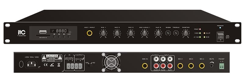 Amply ITC T-240DTBV là một trong những bộ trộn khuếch đại kỹ thuật số cao cấp Amply ITC T-240DTBV là một trong những bộ trộn khuếch đại kỹ thuật số cao cấp