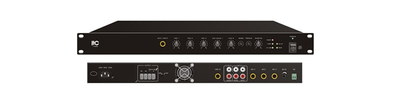 Amply ITC T-60D được trang bị quạt làm mát giúp tăng khả năng tản nhiệt bảo vệ thiết bị hoạt động ổn định
